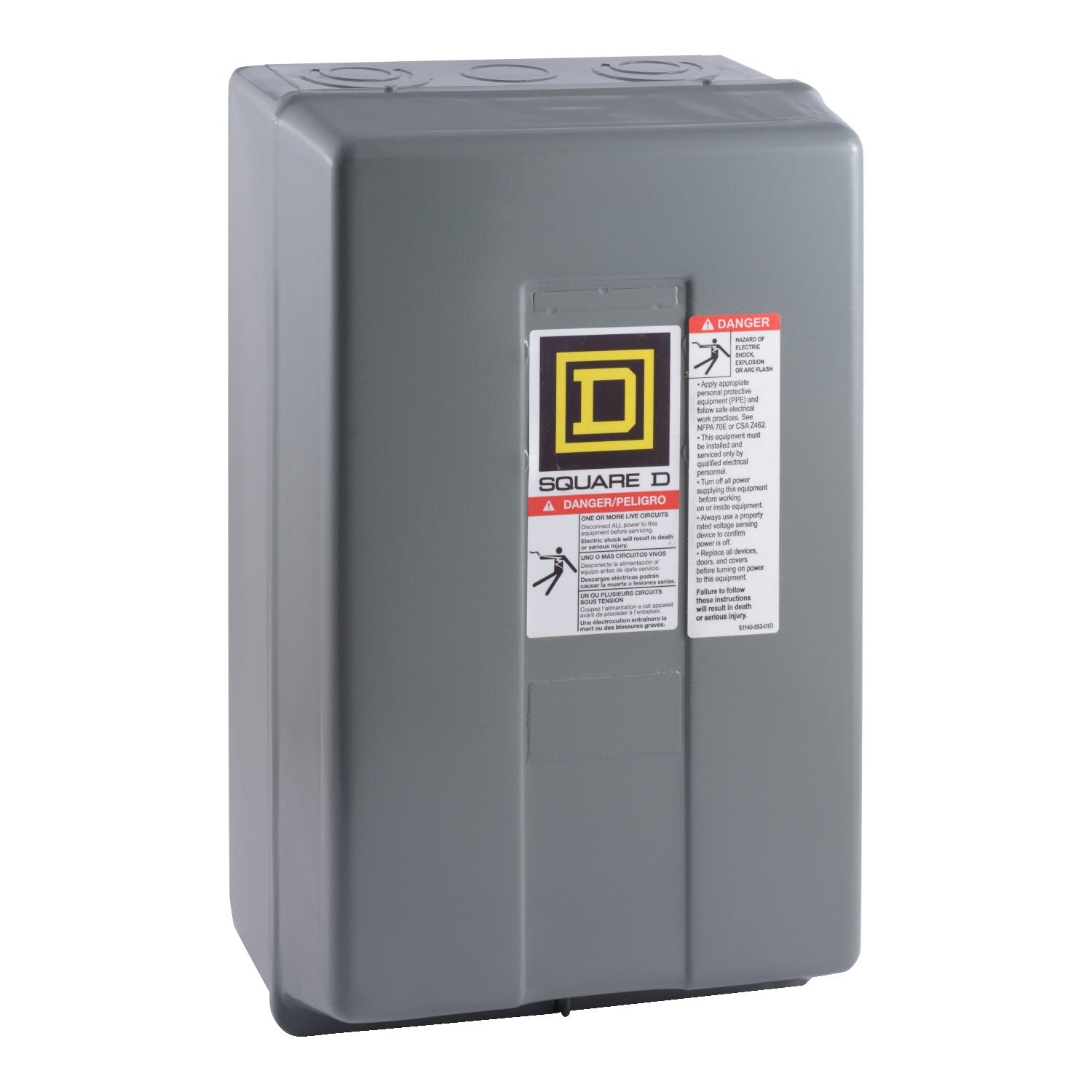 8903LG60V04 - Square D - 30 Amp 6 Pole Magnetic Contactor