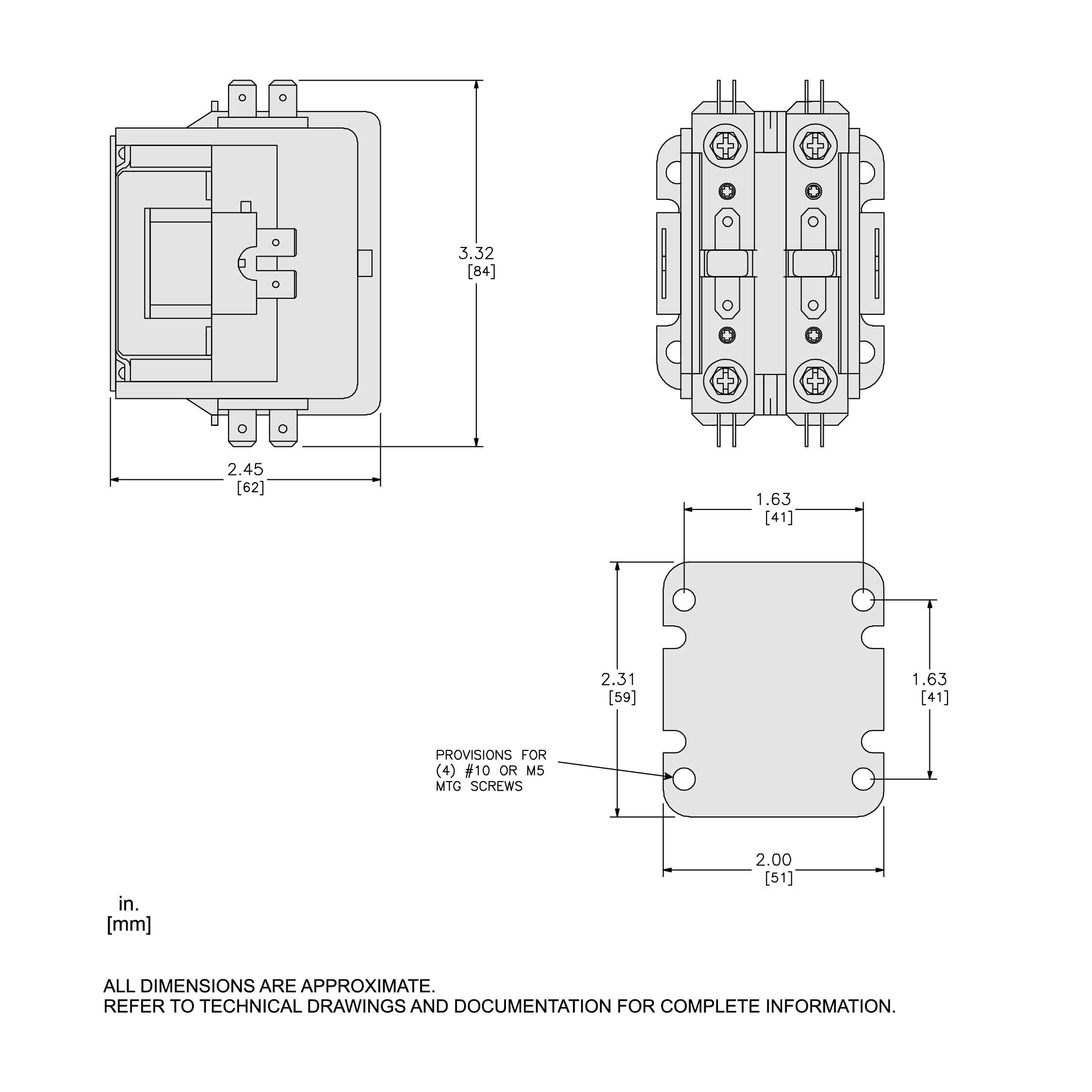 8910DP12V02 - Square D - Definite Purpose Contactor