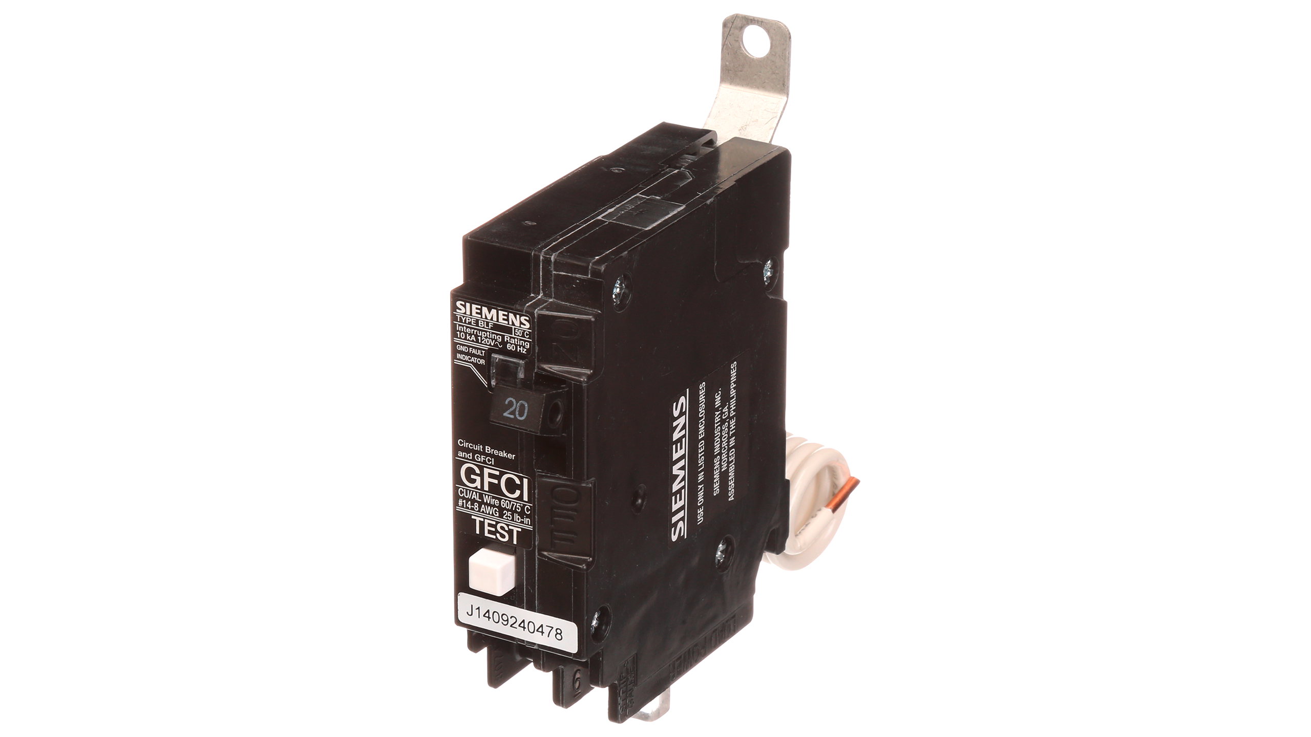 BF120 - Siemens - 20 Amp Molded Case Circuit Breaker