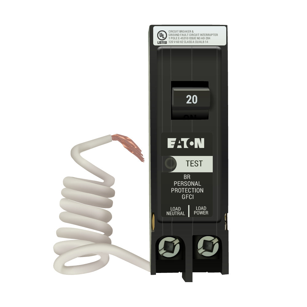 BRN115GF - Eaton - 15 Amp GFCI Circuit Breaker