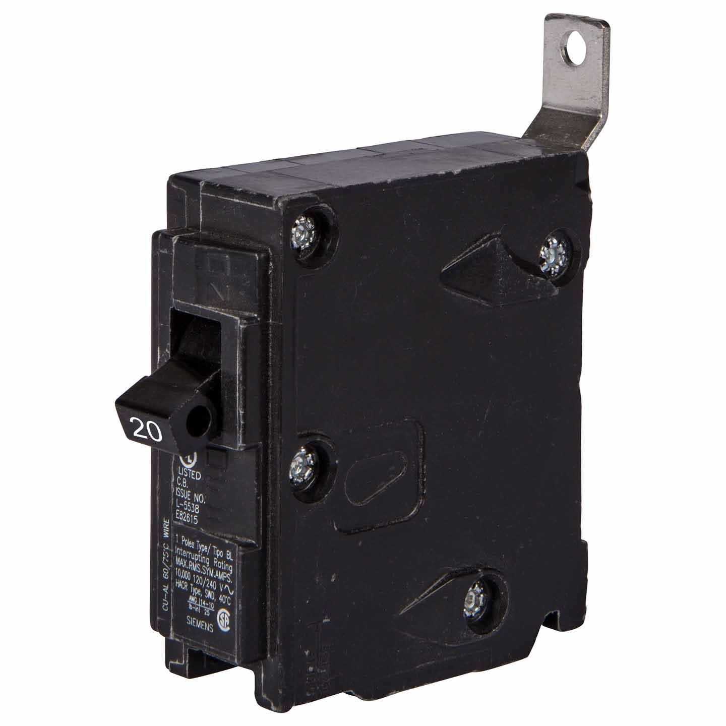 B120 - Siemens - 20 Amp Circuit Breaker