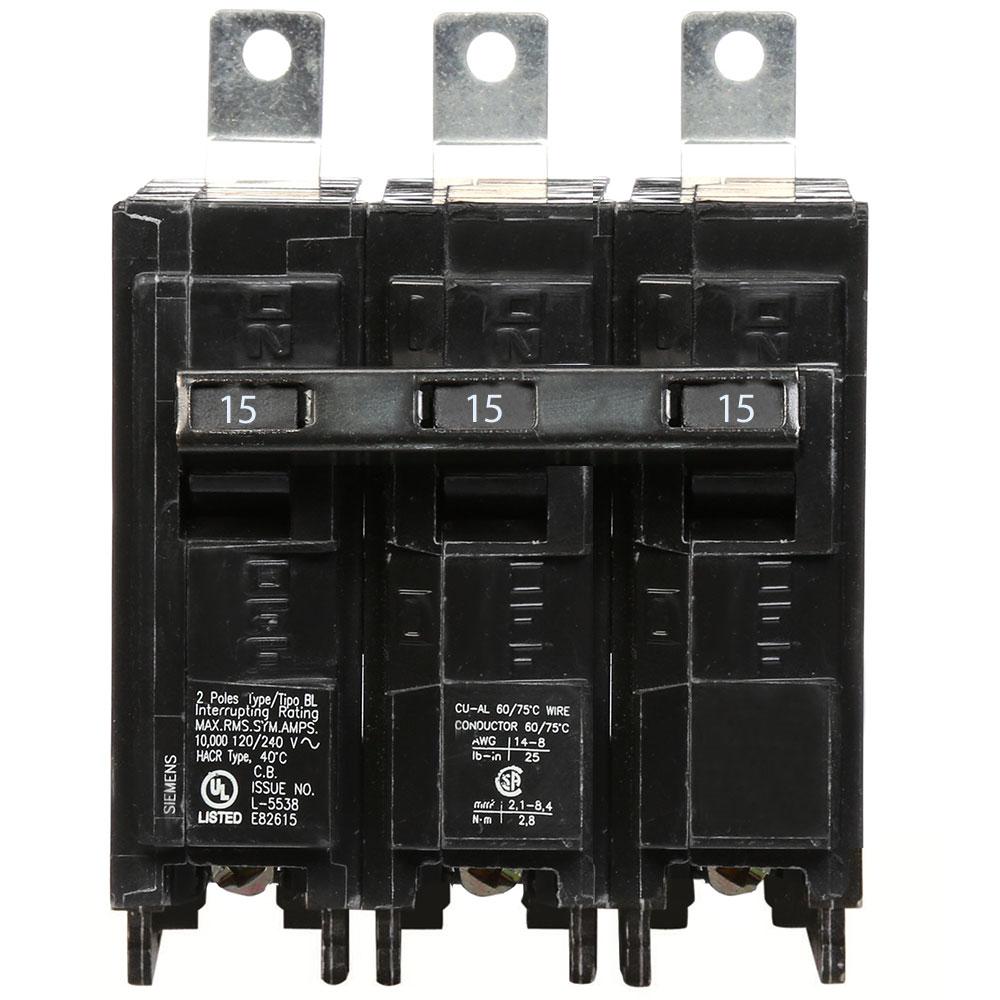 B315 - Siemens - 15 Amp Circuit Breaker