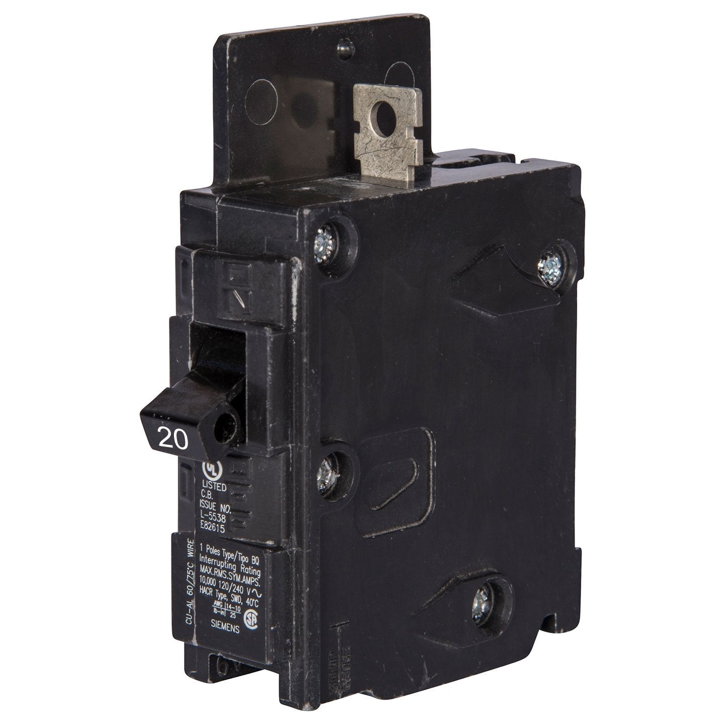 BQ1B020 - Siemens - 20 Amp Circuit Breaker