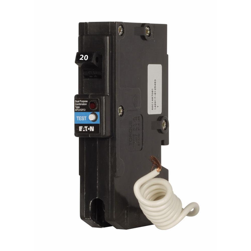 BRLAFGF120 - Eaton - 20 Amp Dual Function Circuit Breaker