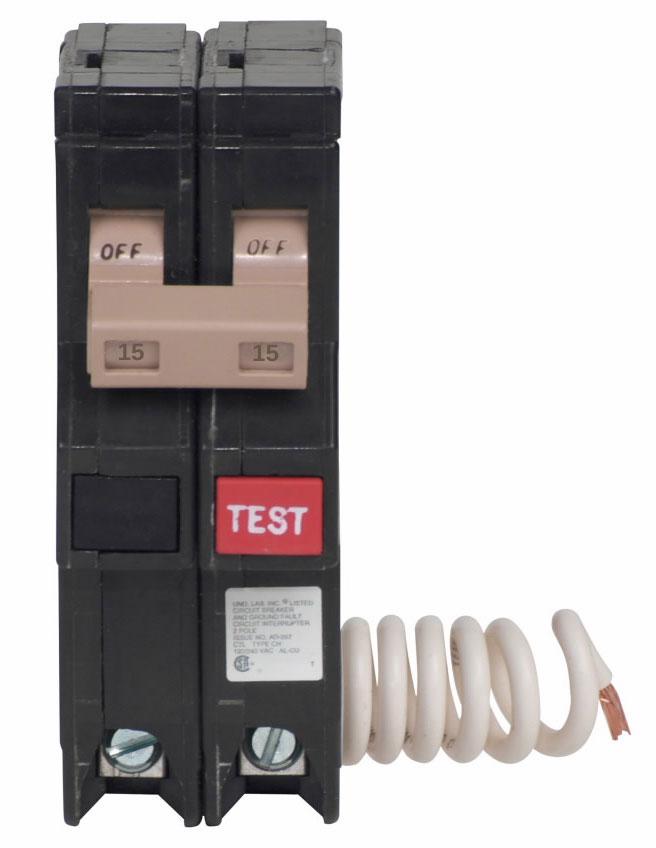 CH215GF - Eaton - 15 Amp GFCI Circuit Breaker