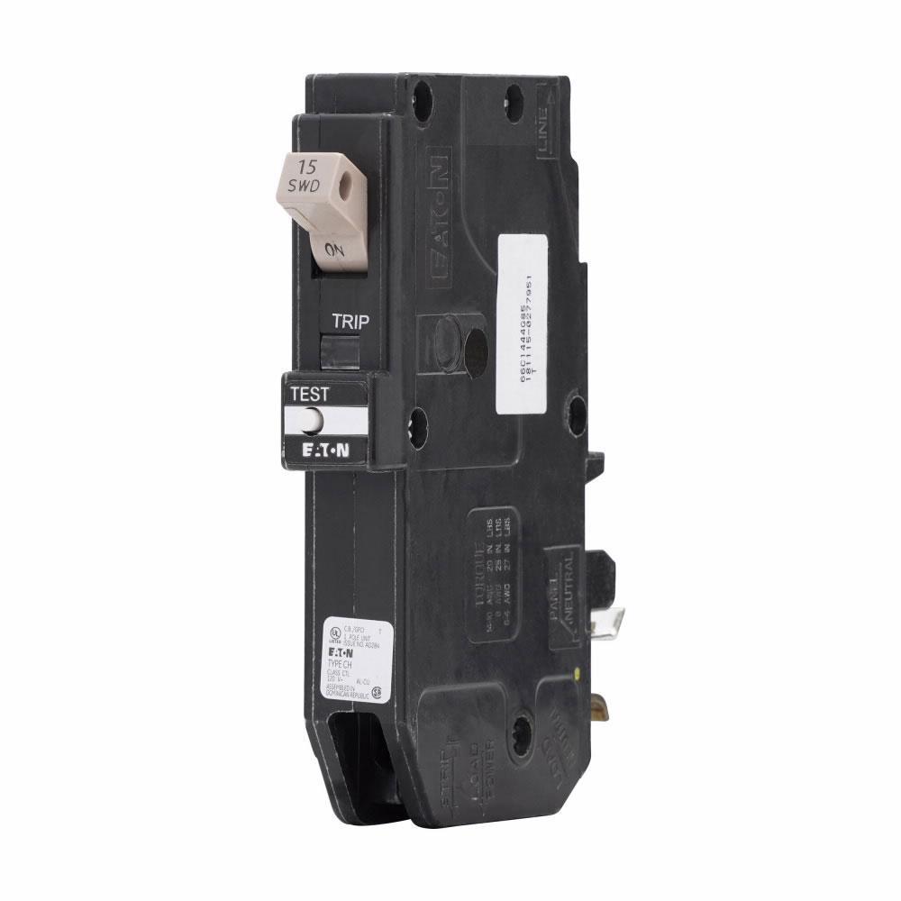 CHFAFGF115 - Eaton - 15 Amp Dual Function Circuit Breaker