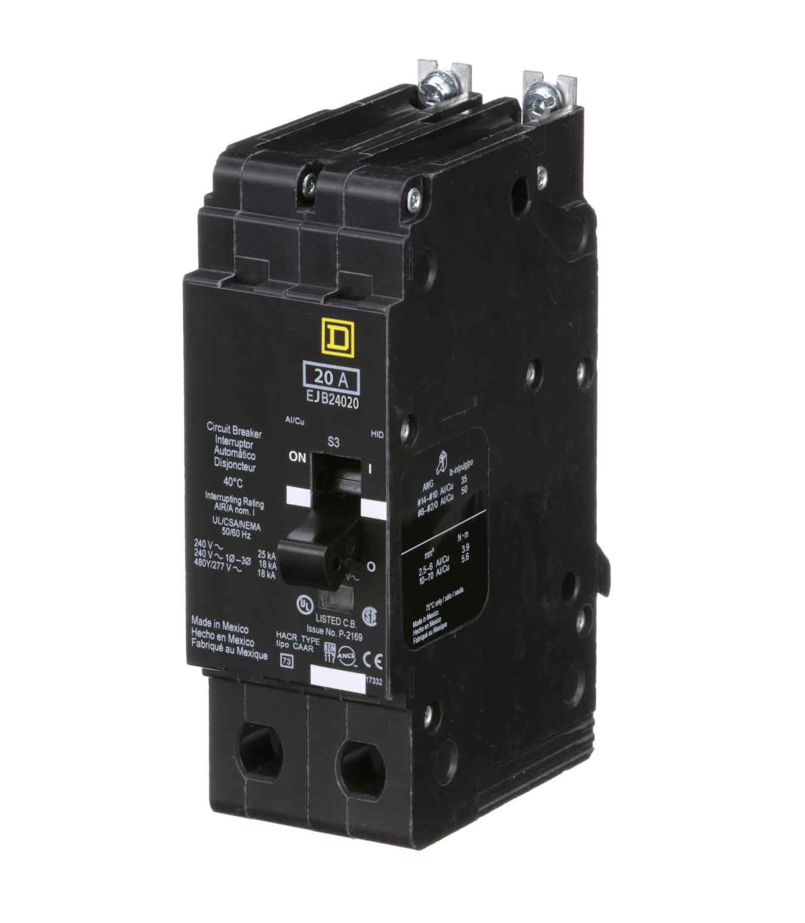 EJB24020 - Square D - Molded Case Circuit Breaker