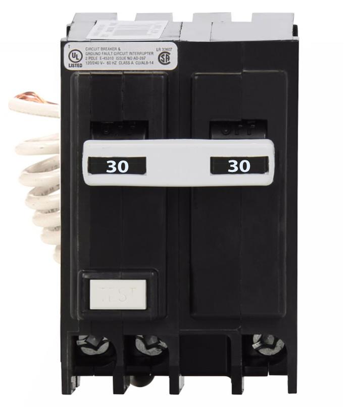 BRN230GF - Eaton - 30 Amp GFCI Circuit Breaker