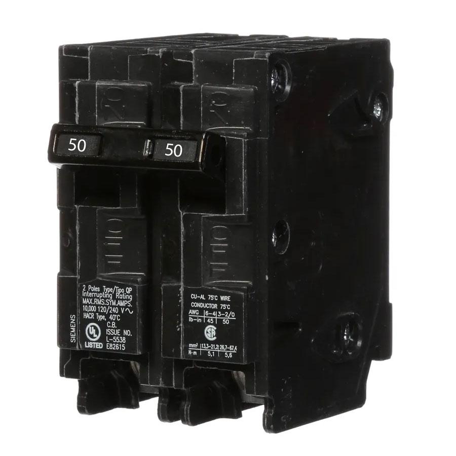 Q250 - Siemens - 50 Amp Circuit Breaker