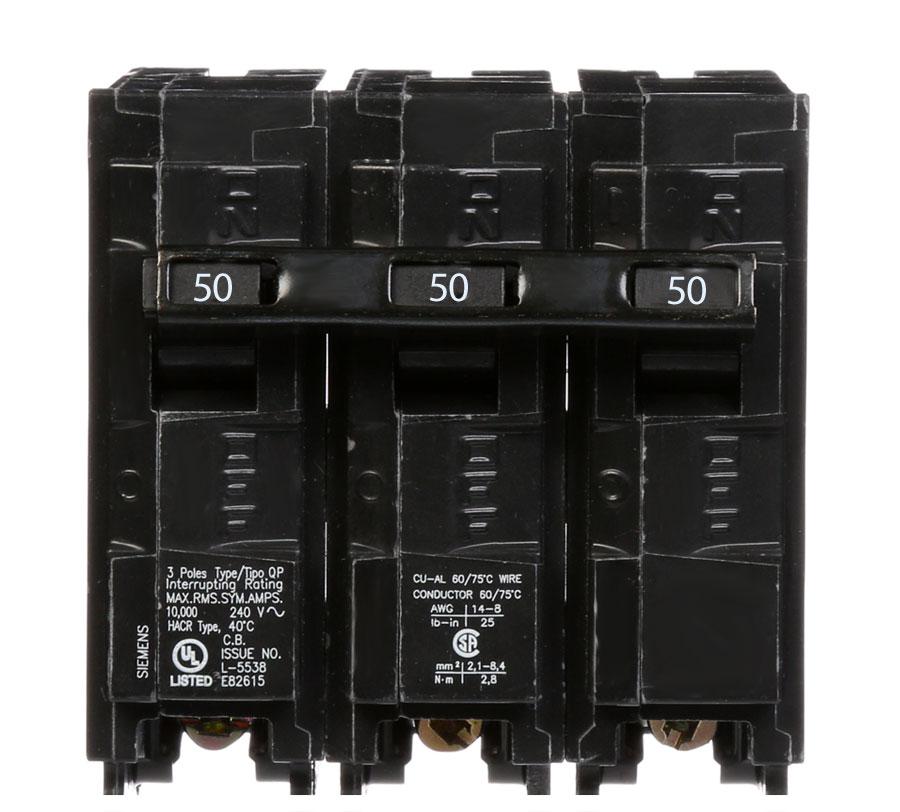 Q350 - Siemens - 50 Amp Circuit Breaker