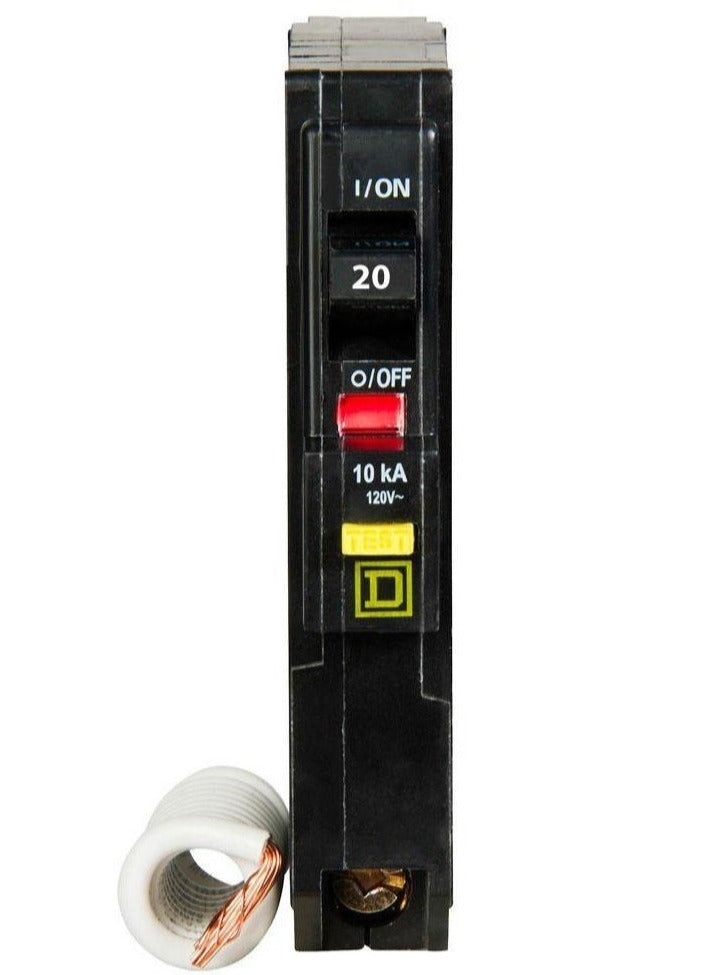 QO120EPD - Square D - 20 Amp GFEP Circuit Breaker
