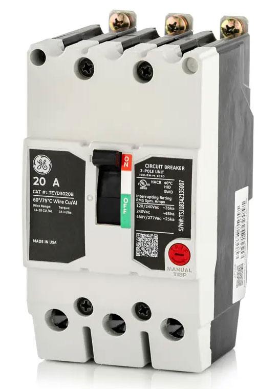 TEYD3020B - GE -  Molded Case Circuit Breaker