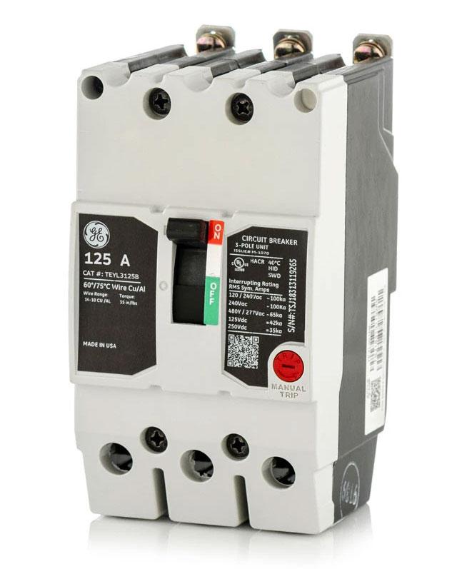 TEYL3125B - GE - Molded Case Circuit Breaker