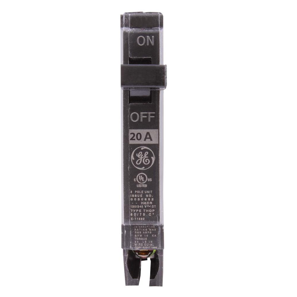 THQP120 - GE - 20 Amp 1/2" Circuit Breaker