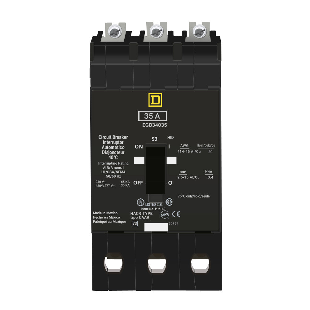 EGB34035 - Square D - Molded Case Circuit Breaker
