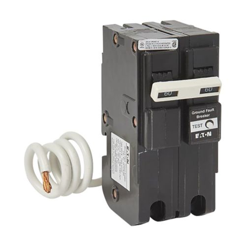 BRN260GF - Eaton - 60 Amp GFCI Circuit Breaker