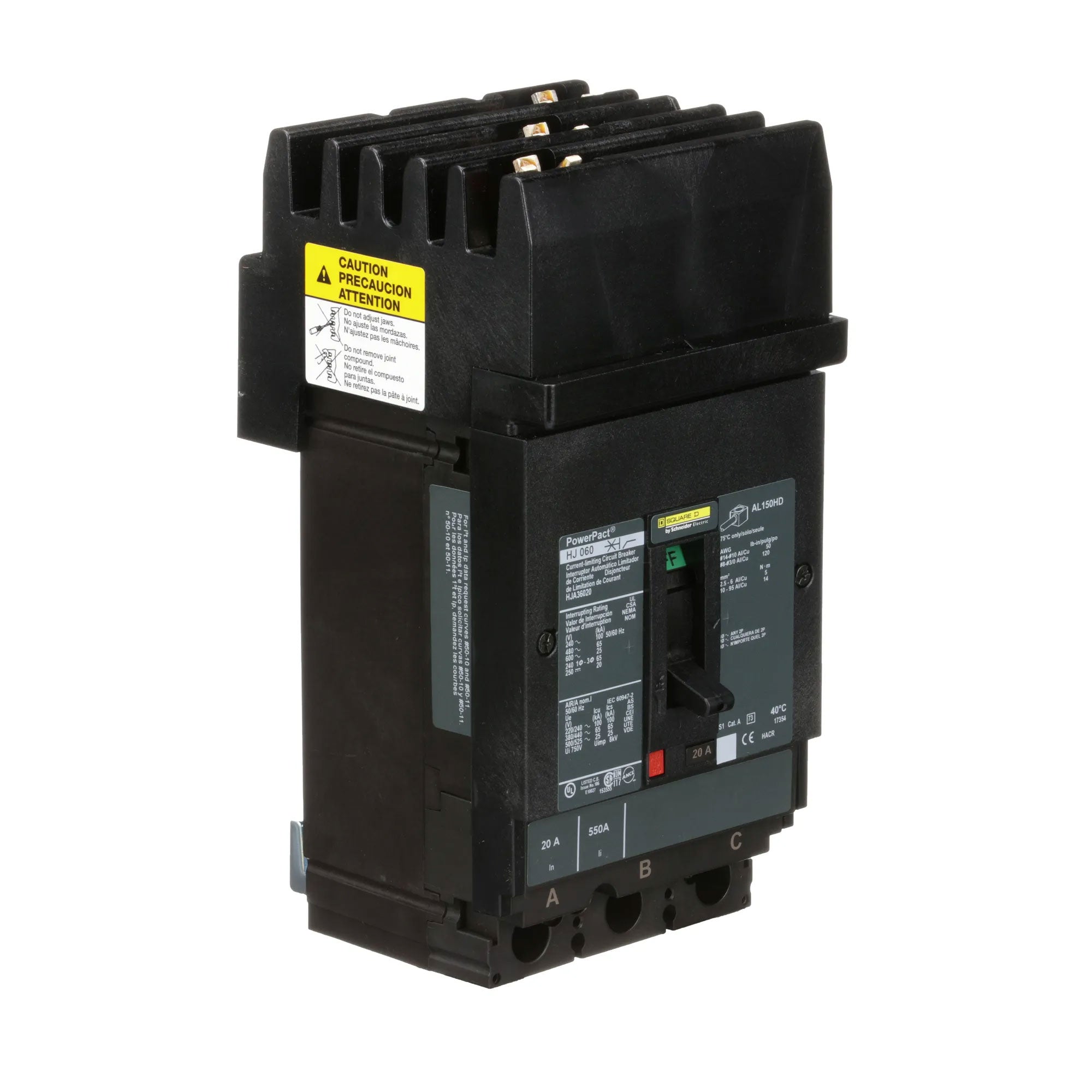 HJA36020 - Square D - Molded Case Circuit Breaker