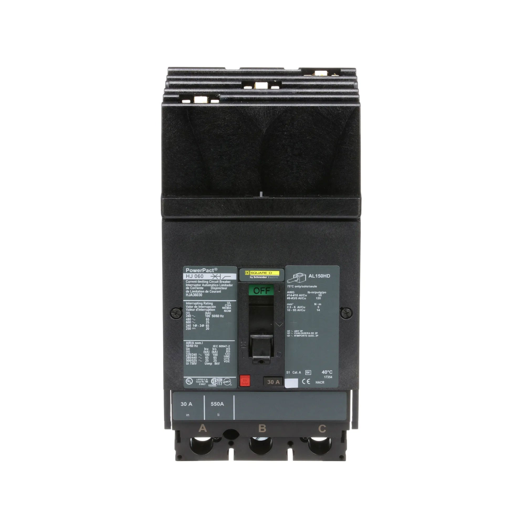HJA36030 - Square D - Molded Case Circuit Breaker