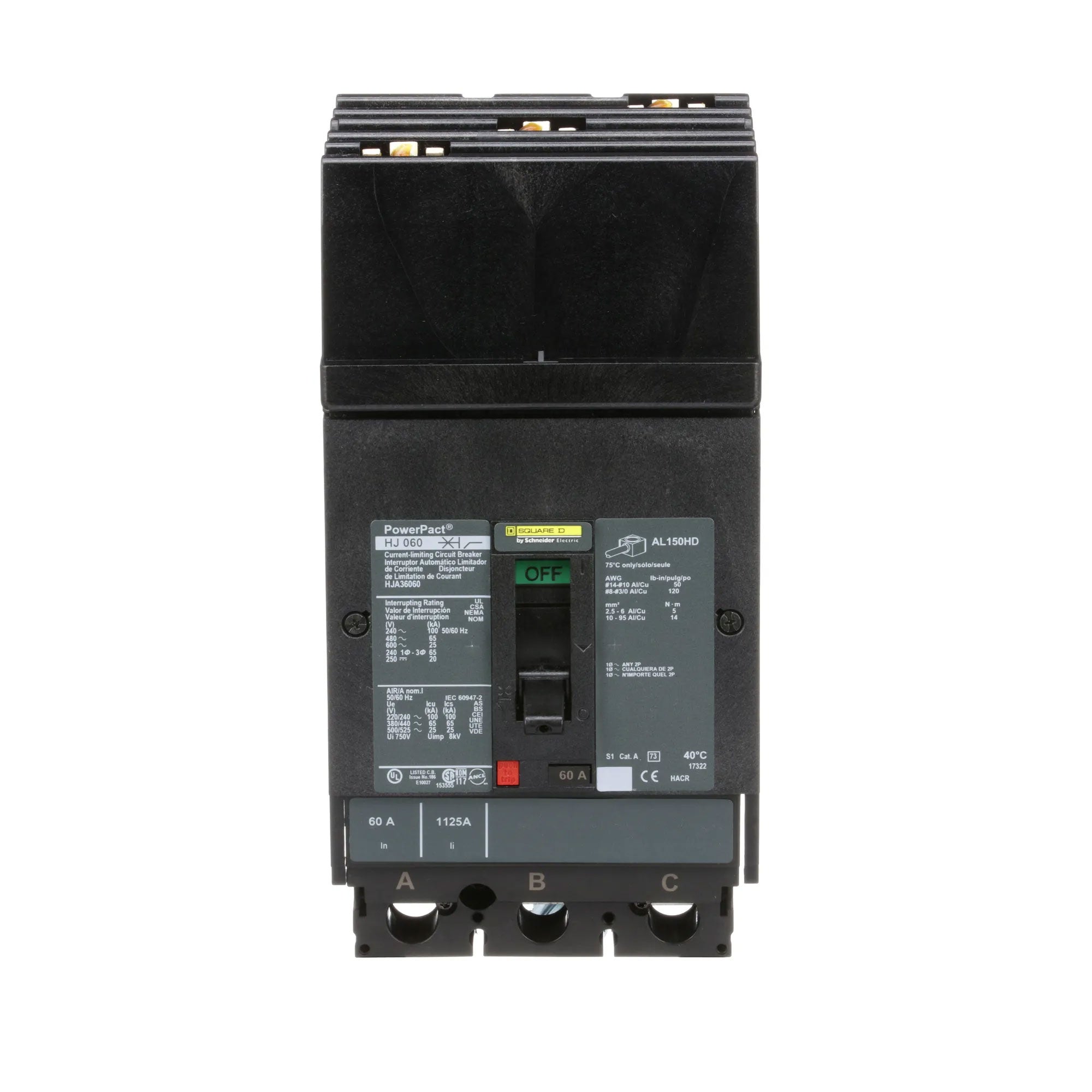 HJA36060 - Square D - Molded Case Circuit Breaker