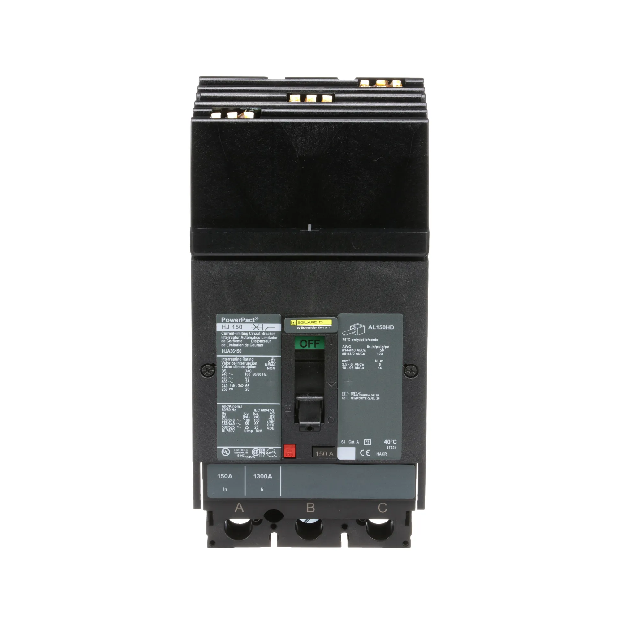 HJA36150 - Square D - Molded Case Circuit Breaker