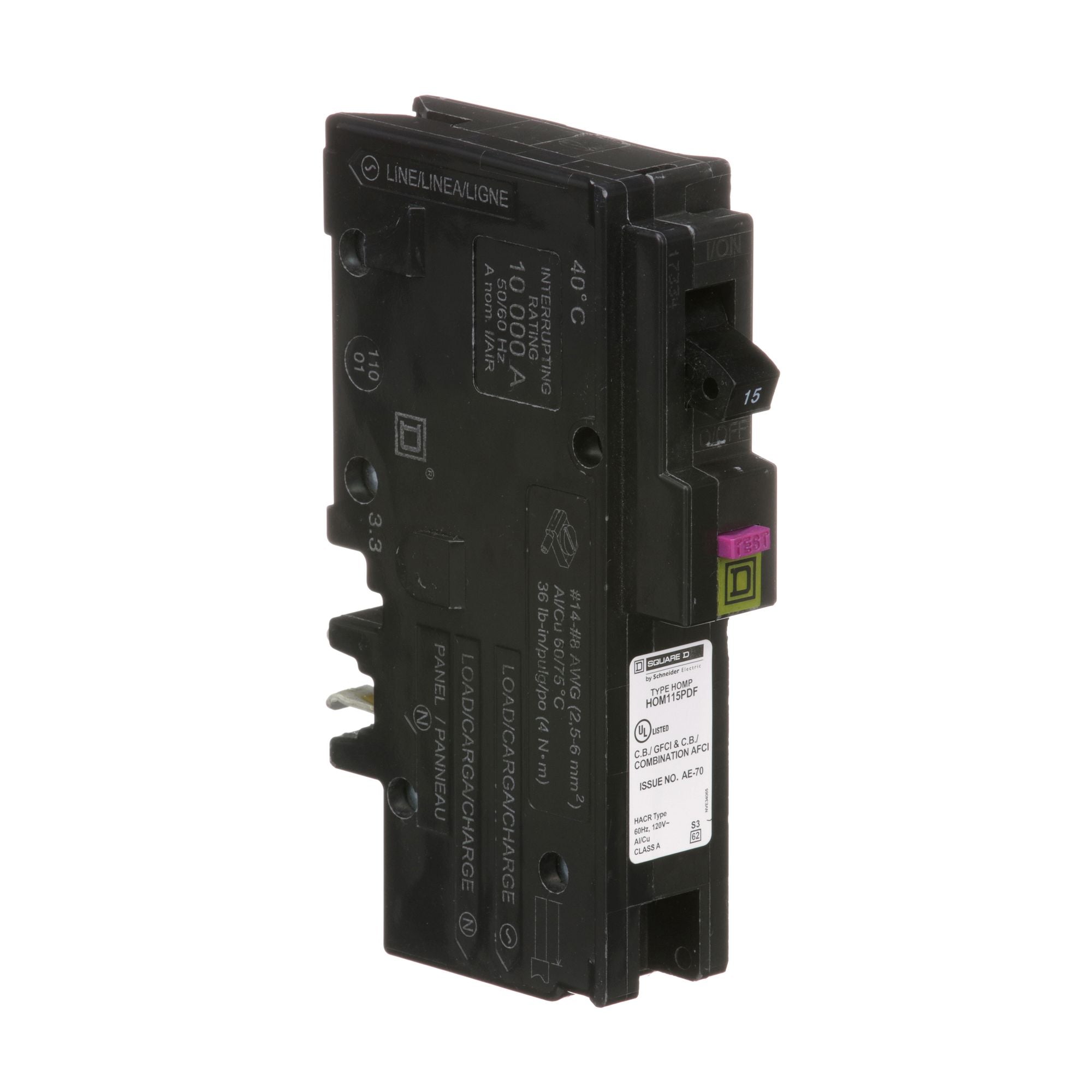 HOM115PAFGF - Square D Homeline - Circuit Breaker