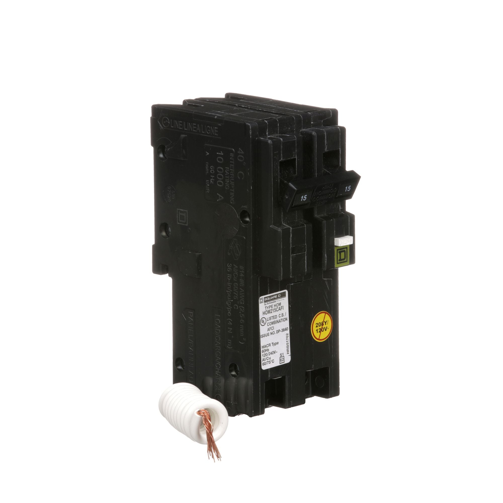 HOM215CAFI - Square D Homeline - Arc Fault (AFCI) Circuit Breaker