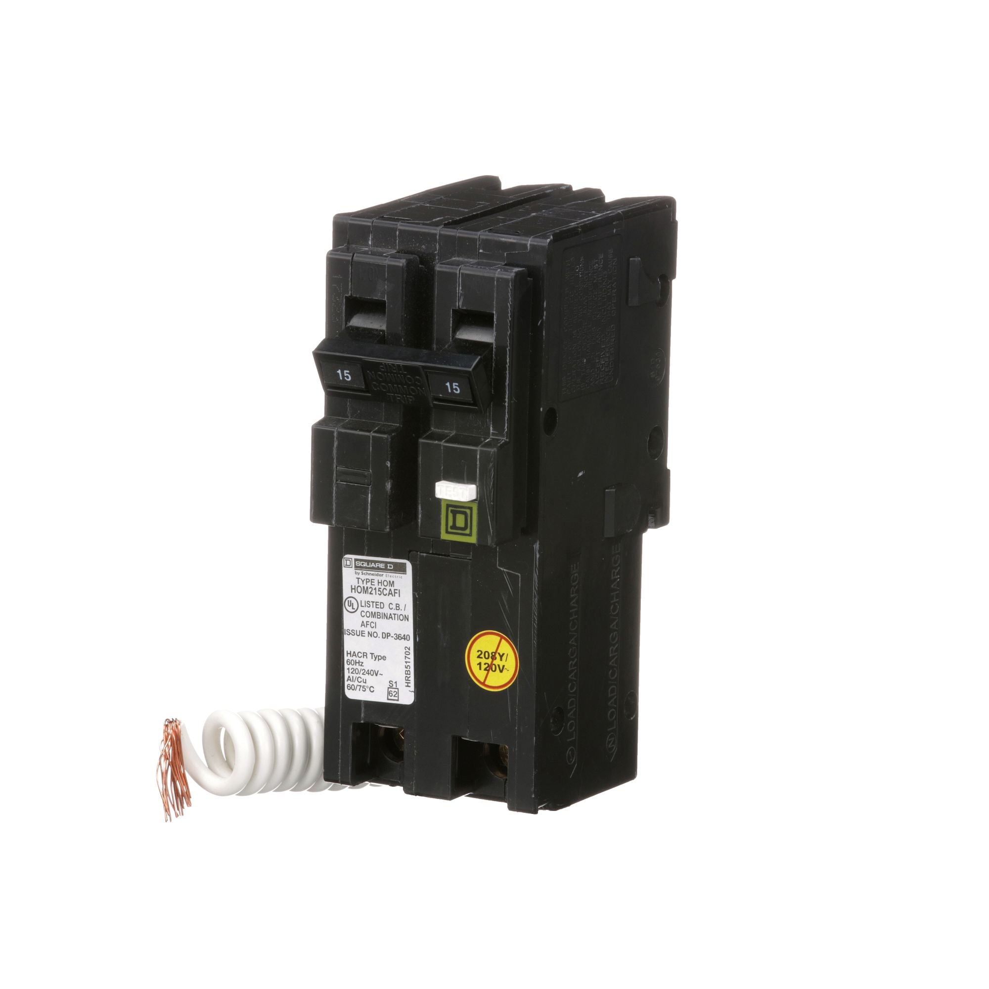 HOM215CAFI - Square D Homeline - Arc Fault (AFCI) Circuit Breaker