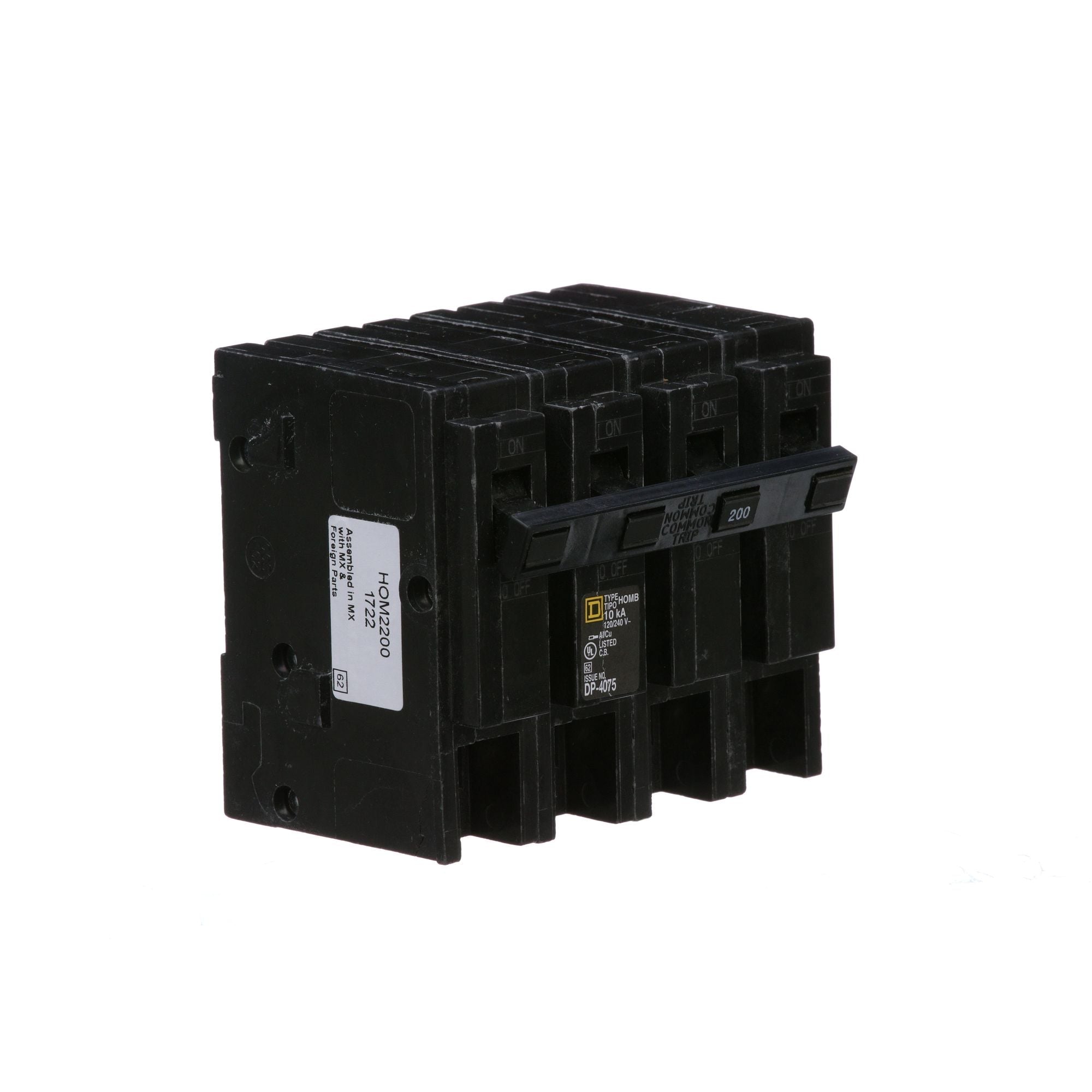 HOM2200 - Square D Homeline - Main Breaker