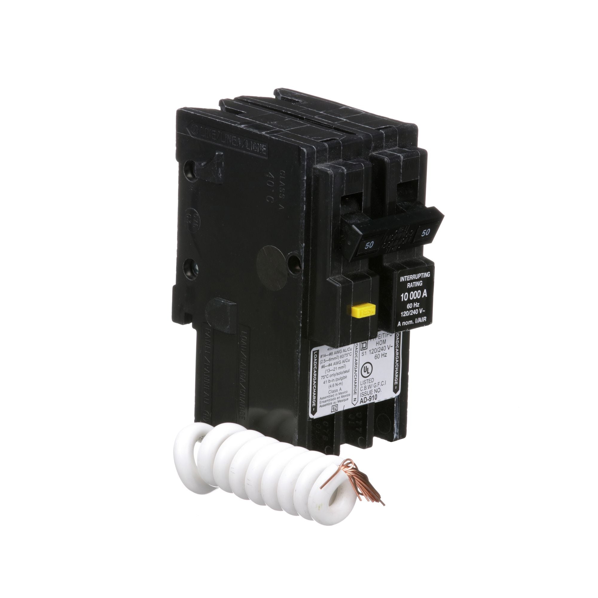 HOM250GFICP - Square D Homeline - GFCI Circuit Breaker