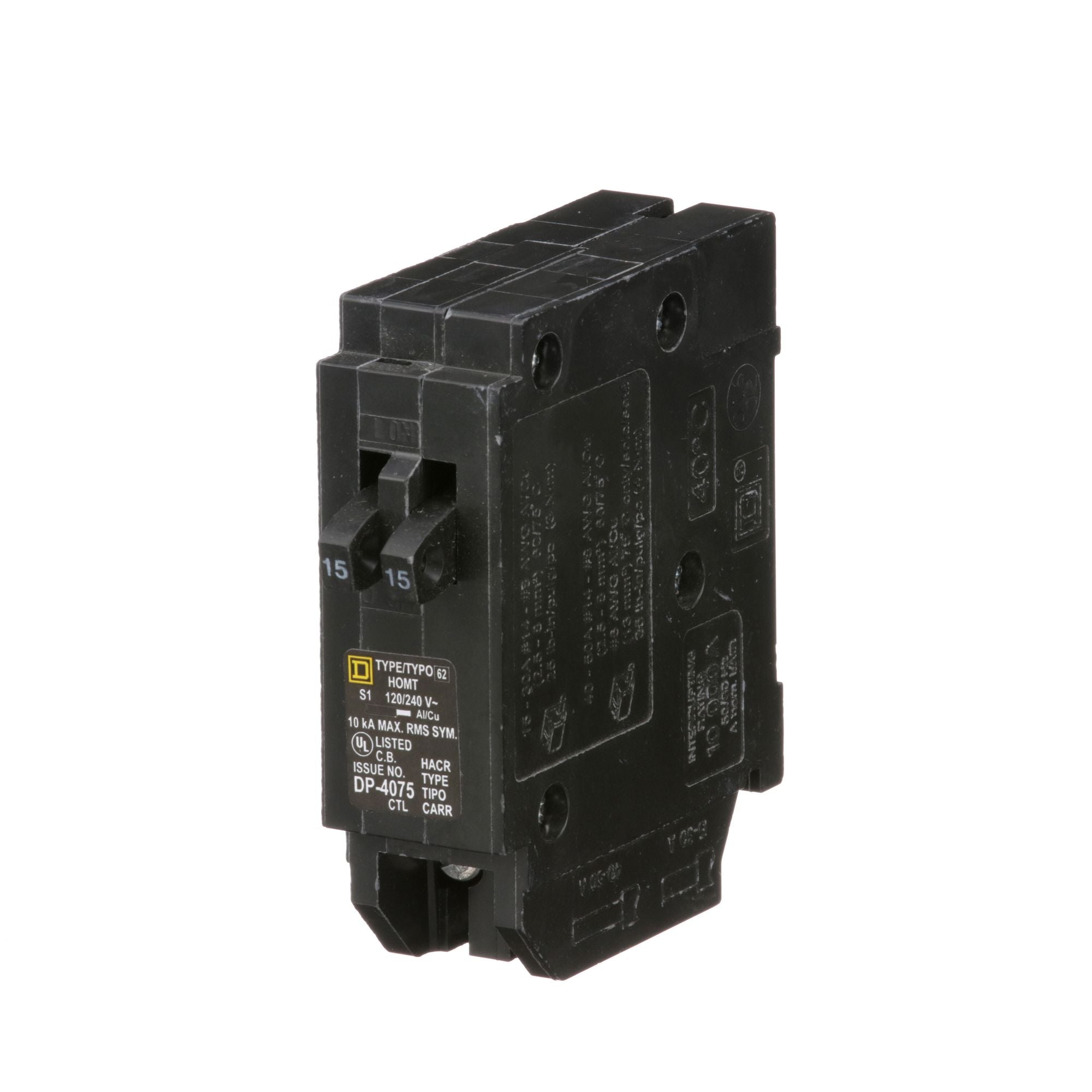 HOMT1515 - Square D Homeline - Tandem Circuit Breaker