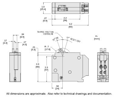 HOMT1515 - Square D Homeline - Tandem Circuit Breaker
