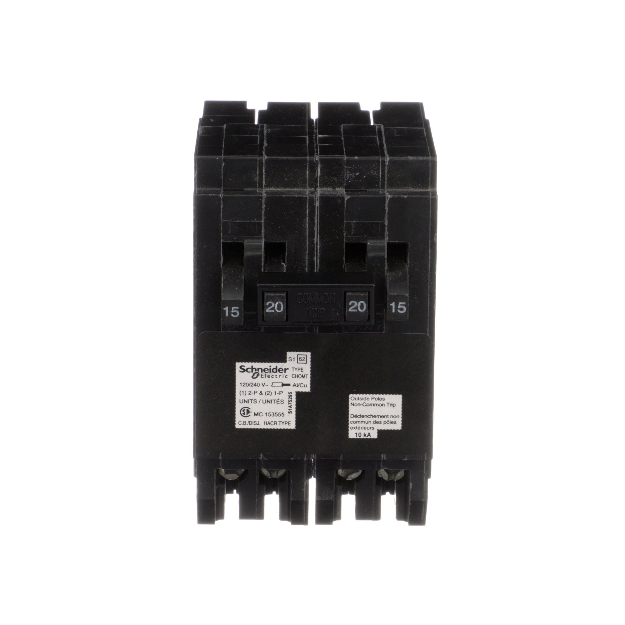 HOMT1515220 - Square D Homeline - Quad Circuit Breaker