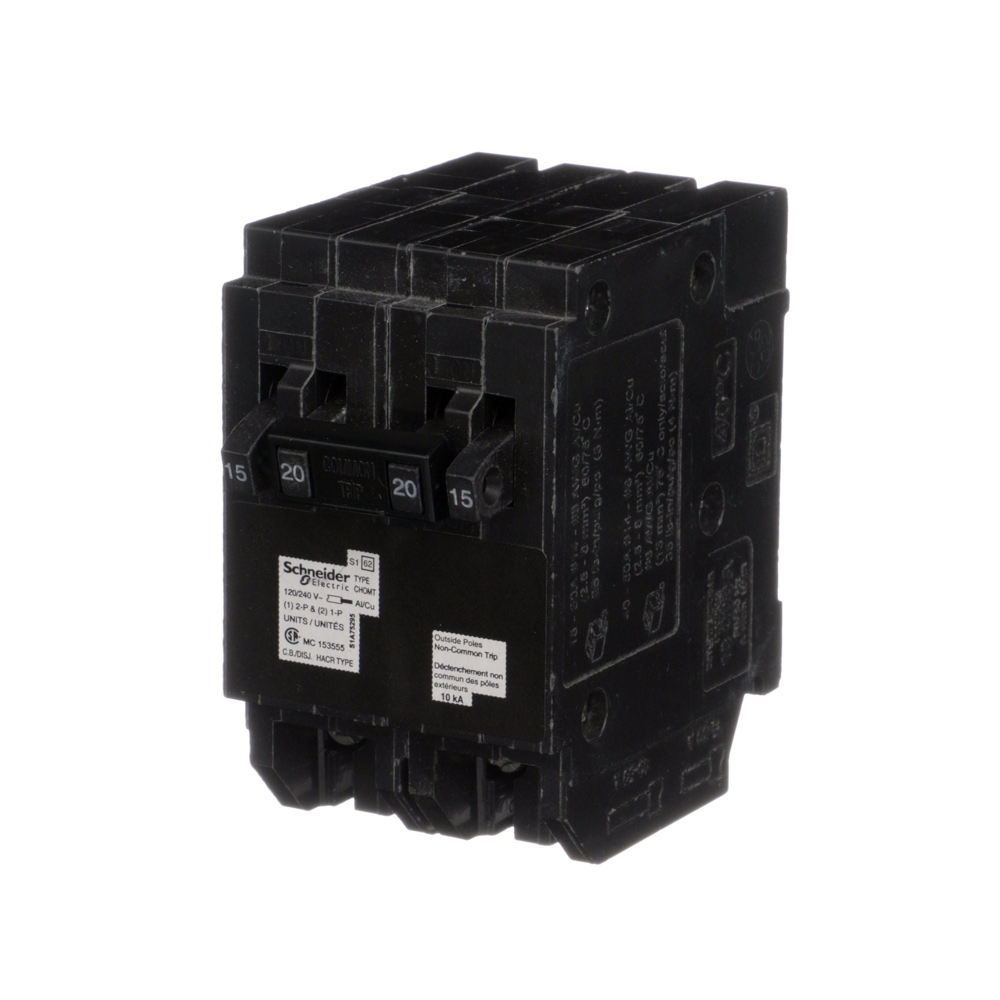 HOMT1515220 - Square D Homeline - Quad Circuit Breaker