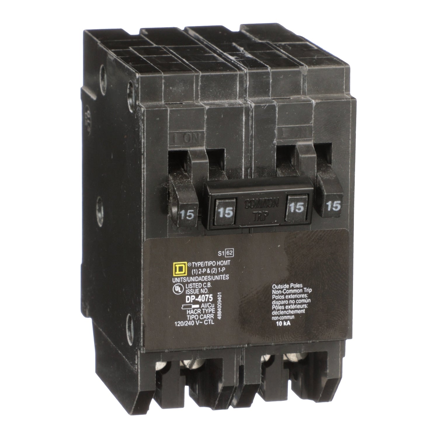 HOMT1515225 - Square D Homeline - Quad Circuit Breaker
