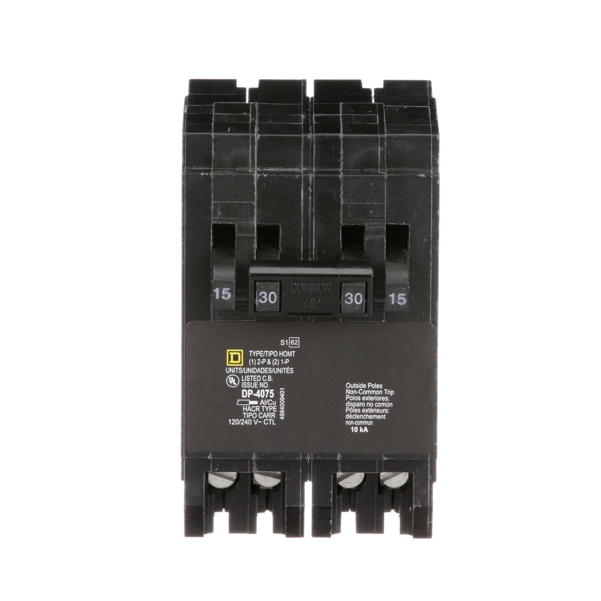 HOMT1515230 - Square D Homeline - Quad Circuit Breaker