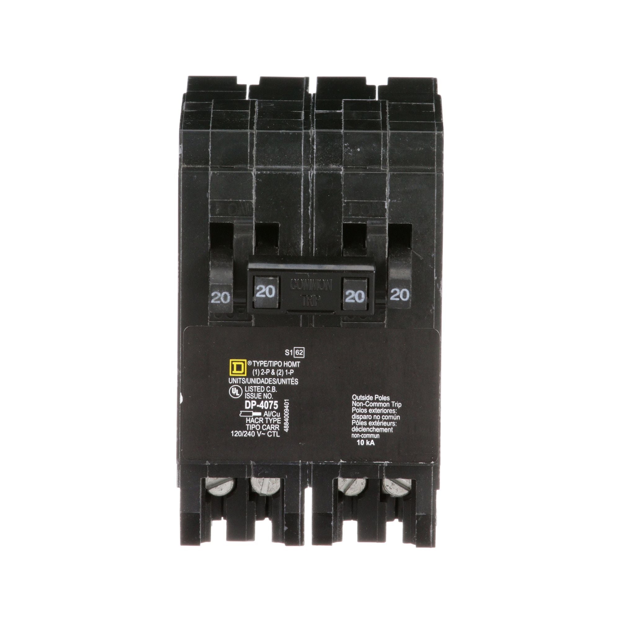 HOMT2020220 - Square D Homeline - Quad Circuit Breaker
