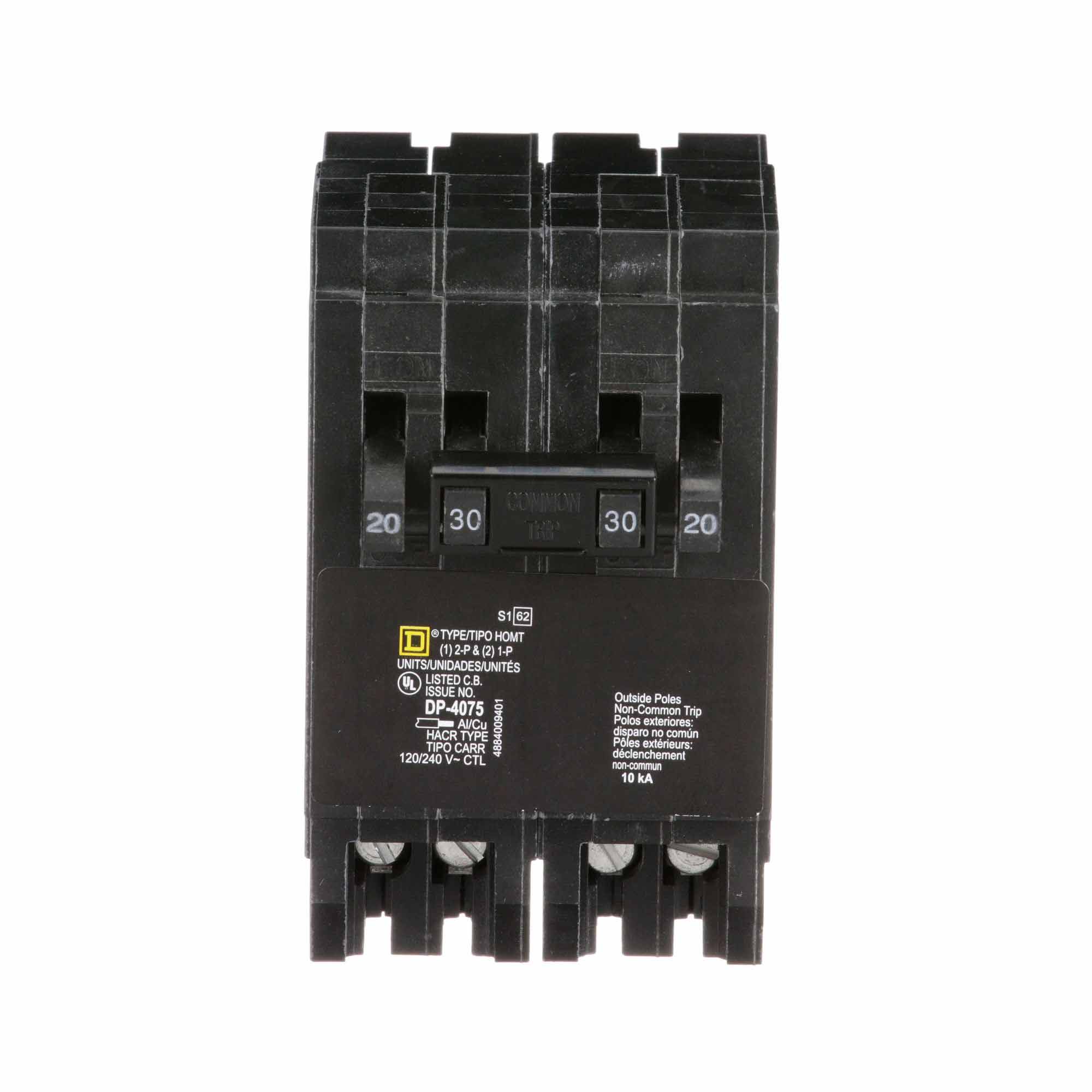 HOMT2020230 - Square D Homeline - Quad Circuit Breaker