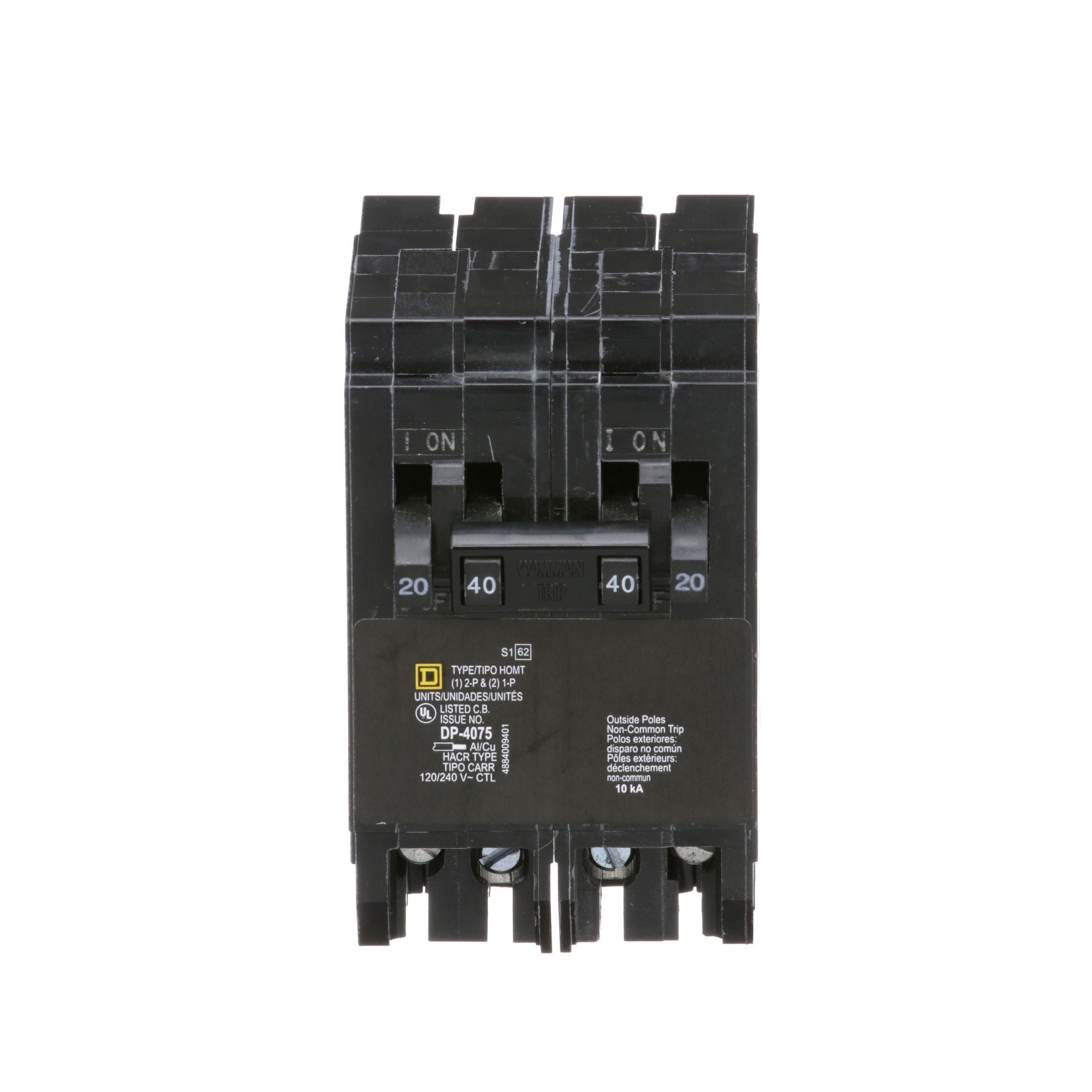 HOMT2020240 - Square D Homeline - Quad Circuit Breaker