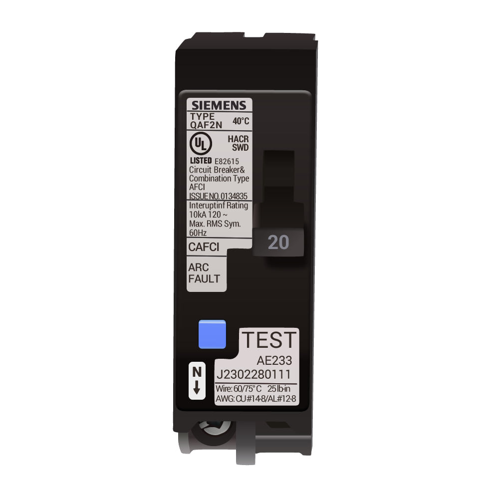 QA120AFCN - Siemens - Arc Fault Circuit Breaker