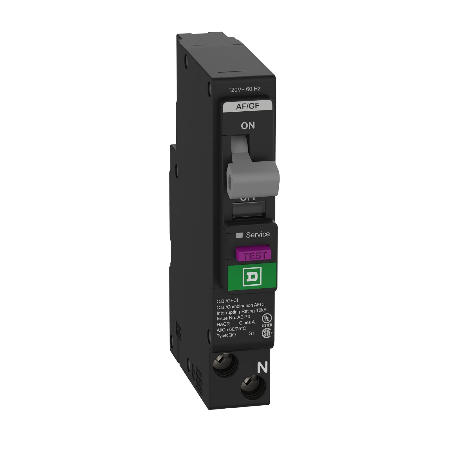 QO115PAFGF - Square D - Dual Function Circuit Breaker