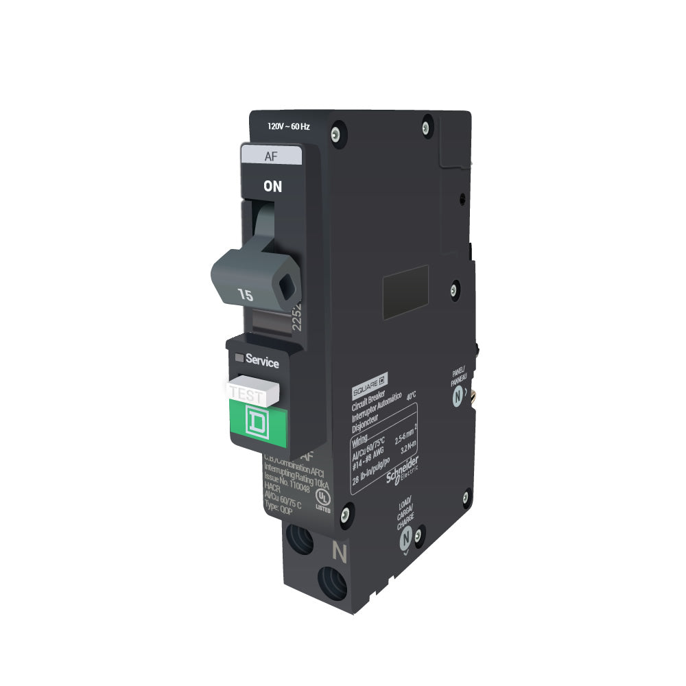 QO115PAF - Square D - Arc Fault (AFCI) Breaker