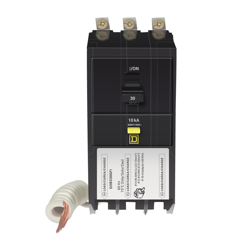 QOB330GFI - Square D - 30 Amp  GFCI Breaker