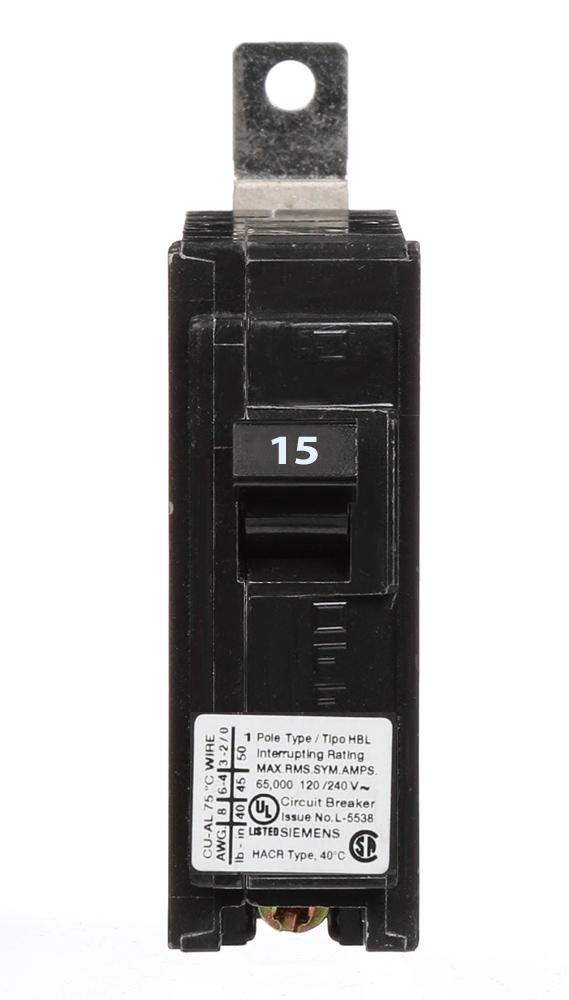 B115HH - Siemens - 15 Amp 22kA Circuit Breaker