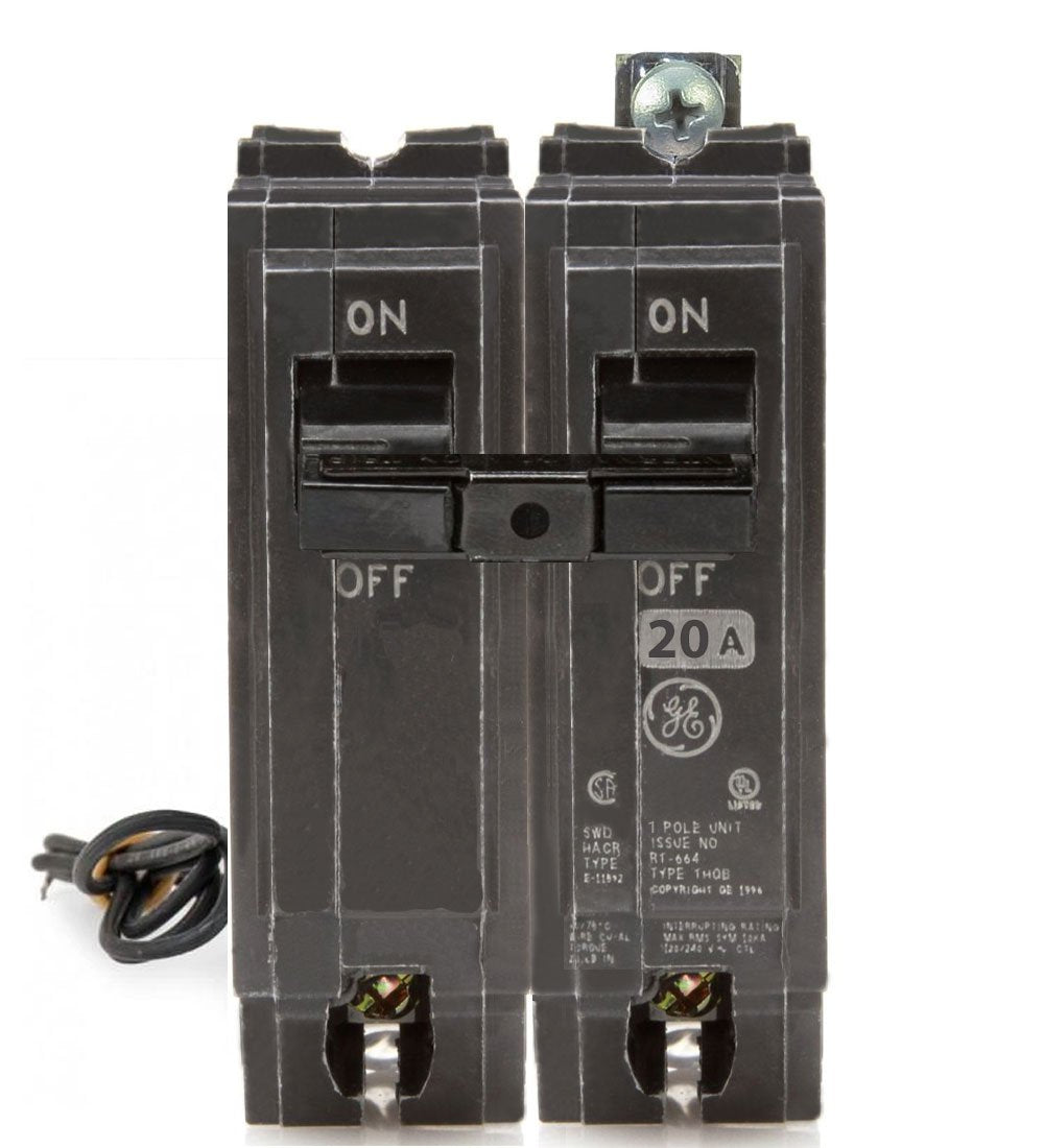 THQB1120ST1 - GE - 20 Amp Shunt Trip Circuit Breaker
