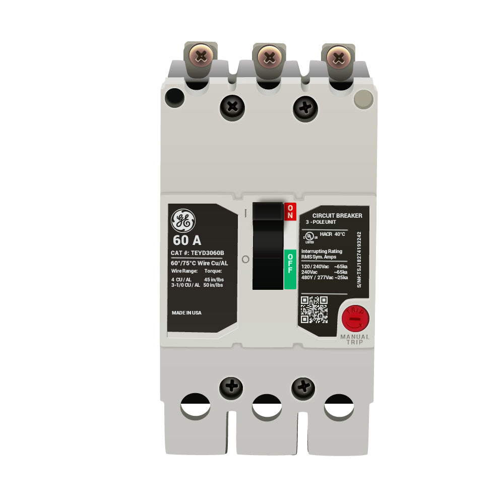 TEYD3060B - GE - Molded Case Circuit Breaker