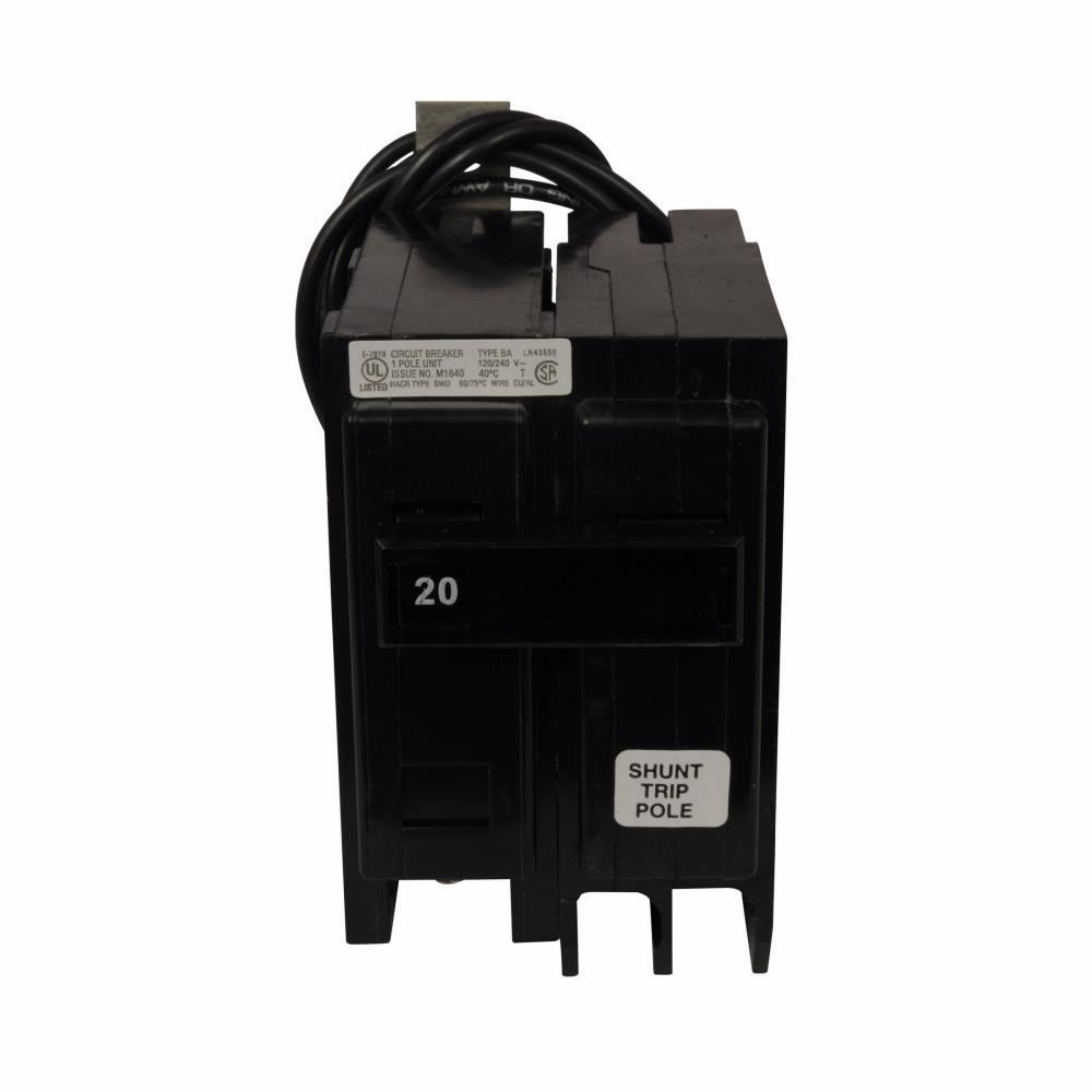 BAB1020S - Eaton - 20 Amp Shunt Trip Breaker