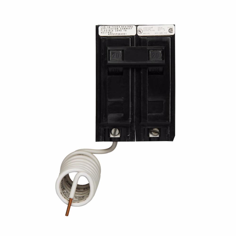 BAB2020S - Eaton - 20 Amp Shunt Trip Circuit Breaker