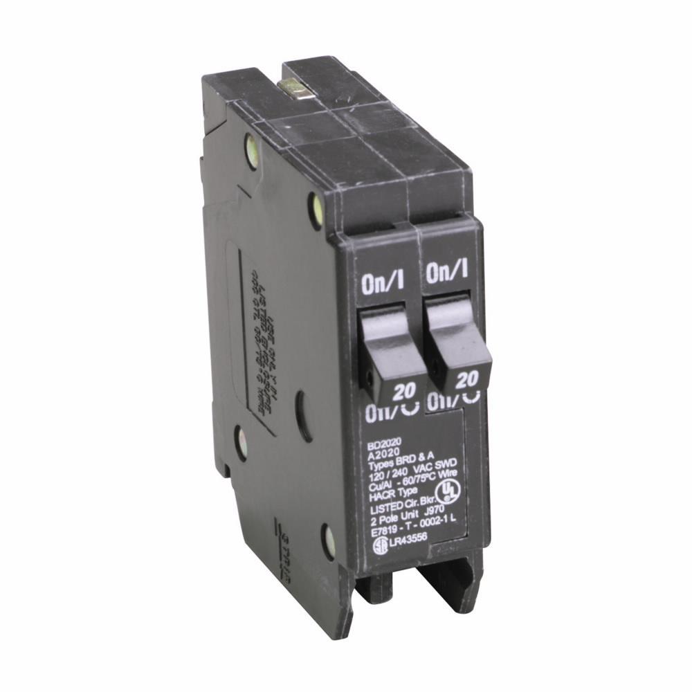 BD2020 - Eaton - 20 Amp Tandem Circuit Breaker