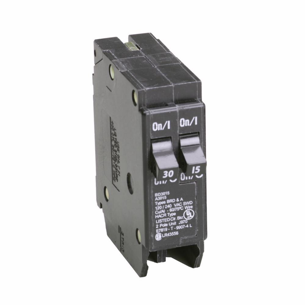 BD3015 - Eaton - 15 Amp Tandem Circuit Breaker