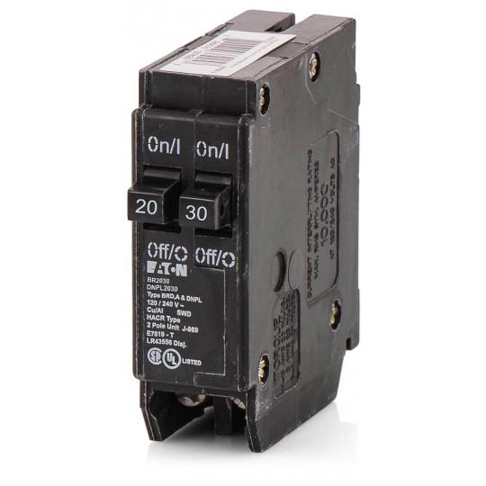 BR2030 - Eaton - 20/30 Amp Tandem Circuit Breaker